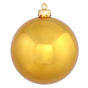10" Antique Gold Shiny Ball Ornament For Nice Cheap Online