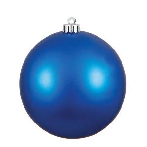 10" Blue Matte Ball Ornament Cheap Nicekicks