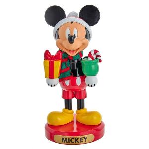 10" Disney Mickey Mouse with Present Nutcracker Sale Manchester