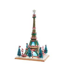 10" Claydough Eiffel Tower with C7 Bulb Cheap Shop