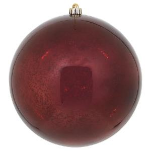 10" Burgundy Shiny Mercury Ball Sale Online Cheap