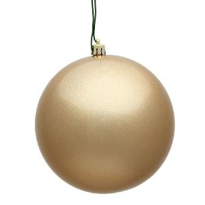 10" Cafe Latte Candy Ball Ornament Cheap Sale Countdown Package