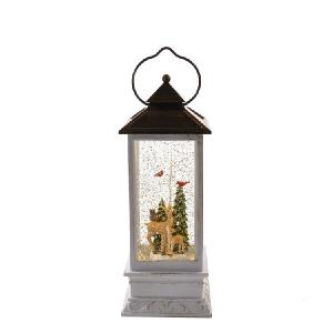 10" Battery-Operated LED Deer and Tree Musical Table-Piece with Motion Clearance From China