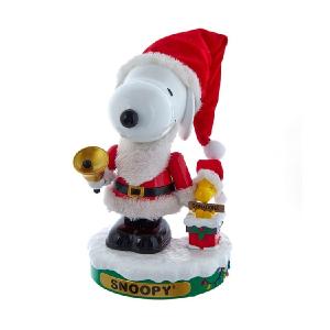 10" Battery-Operated Musical Santa Snoopy Nutcracker Outlet Recommend