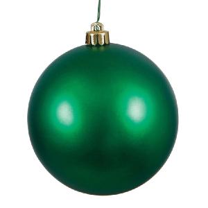 10" Emerald Matte Ball Ornament Clearance Online