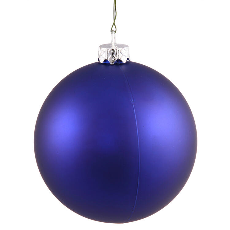10" Cobalt Matte Ball Ornament Lowest Pice