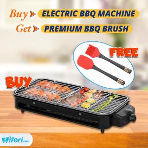 Sokany 1500W Electric Barbecue Machine with Free Gift (Premium BBQ Brush Set) SK-6112 Outlet 100% Authentic