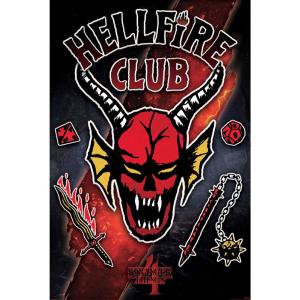 Stranger Things 4 Poster Hellfire Club Rift 91 Sale With Mastercard