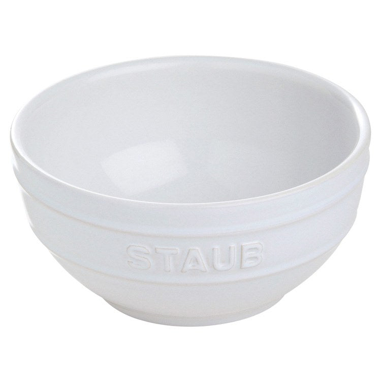 4.75" Small Ceramic Universal Bowl - White Geniue Stockist
