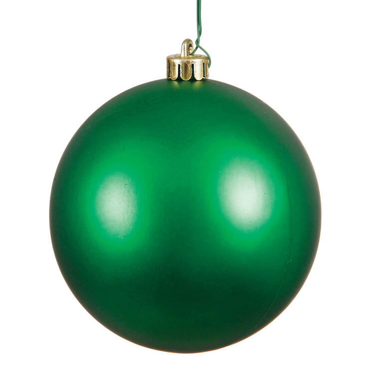 10" Green Matte Ball Ornament Buy Cheap Shop