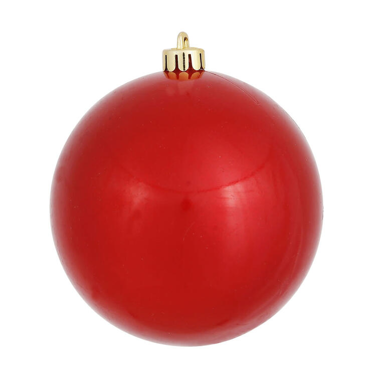 10" Red Candy Ball Ornament Fashionable Sale Online