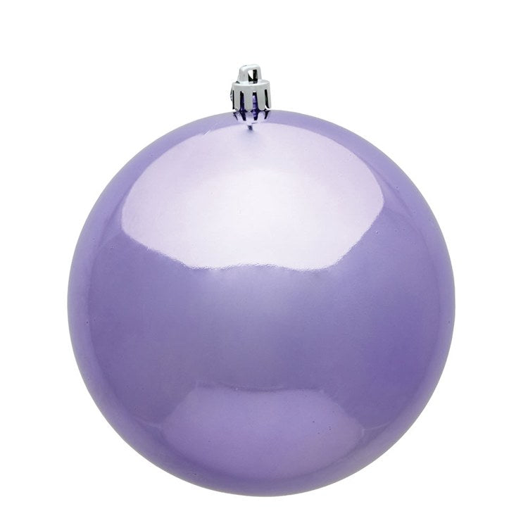 10" Lavender Shiny Ball Ornament Clearance Original