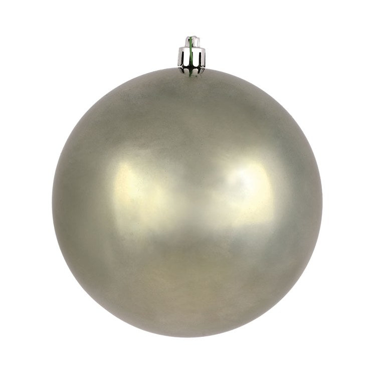 10" Limestone Shiny Ball Christmas Ornament 1 Per Bag Find Great Online
