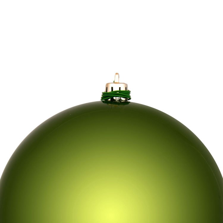 10" Juniper Green Shiny Ball Ornament Cheap Outlet Store
