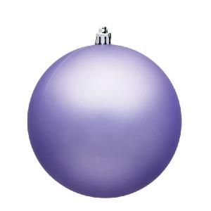 10" Lavender Matte Ball Ornament Outlet Supply