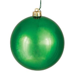 10" Green Shiny Ball Ornament Buy Cheap Countdown Package