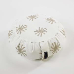 Snowflake Buckwheat Hull Zafu - COVER ONLY Outlet Manchester