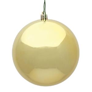 10" Gold Shiny Ball Ornament In China Online