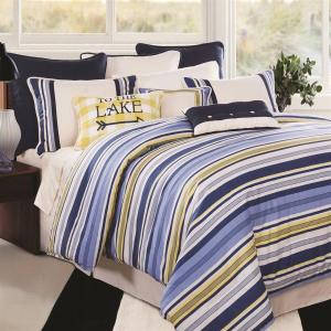 Beaufort Blue and Yellow Bedding Set, Super Queen Buy Cheap Get Authentic