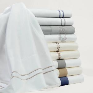 350TC Embroidery Scroll Sheet Set Sale For Cheap