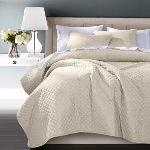 Anna Diamond Quilted Coverlet Factory Outlet Cheap Pice