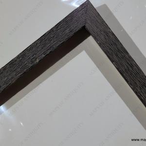 Tall Driftwood Style Frame, Dark color, for Small Pieces, up to 12 x 14 inches - Antique Genuine Cheap Pice