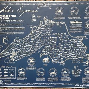 Shipwrecks of Lake Superior - Modern Print Cheap Sale With Mastercard