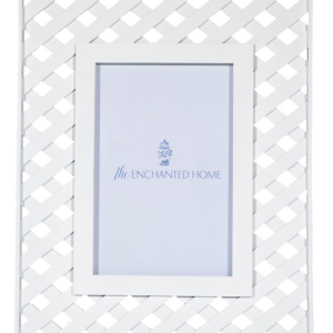 White Lattice Frame Online Online Free Shipping