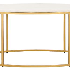 Tage Marble Coffee Table | Safavieh - COF3700 Real For Sale