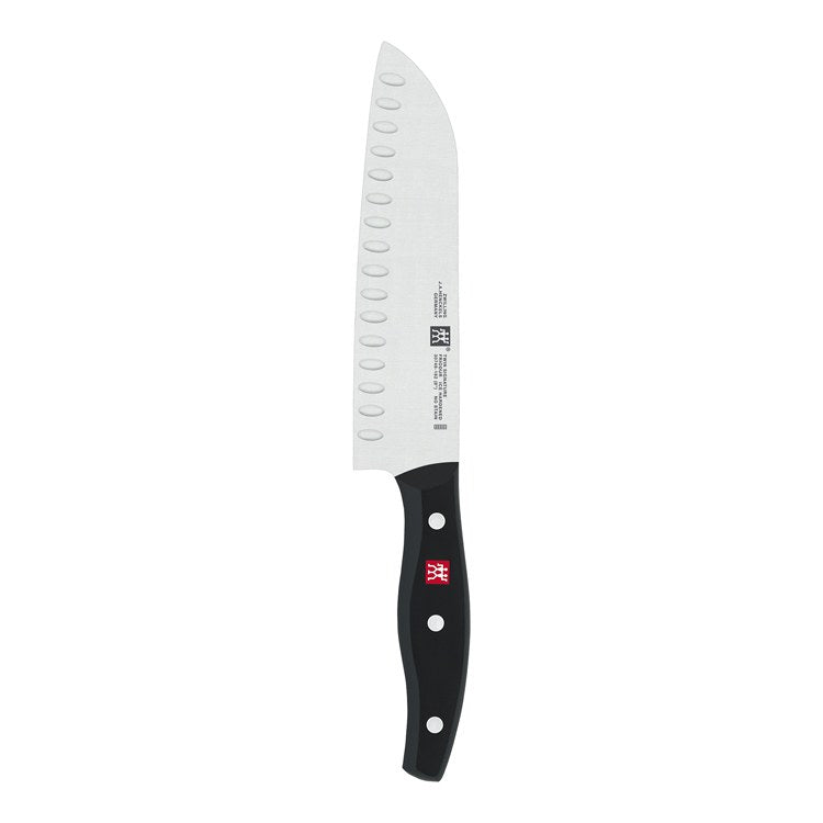 Twin Signature 7" Hollow Edge Santoku Knife How Much Online