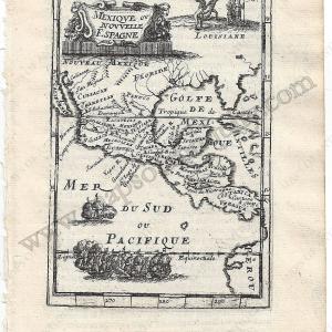 1683 - Mexique ou Nouvelle Espagne - Antique Map Clearance Footlocker Pictures