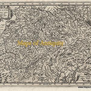 1676 - Helvetia. - Antique Map Sast Sale Online