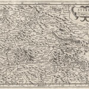1632 - Stiria - Antique Map Official For Sale