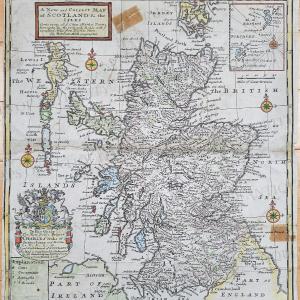 1713 - New and Correct Map of Scotland & the Isles - Antique Map Original Online