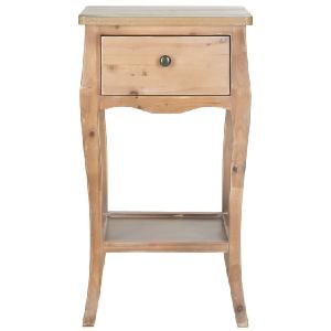 Thelma End Table with Storage Drawer - Red Maple Free Shipping For Nice