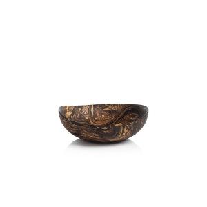 Vinceta Marbleized Mango Wood Bowl 2025 Unisex Cheap Pice