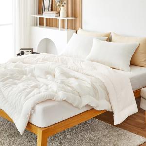 [2nd Version] Daily Tencel Modal Comforter Set - White Sale New Styles