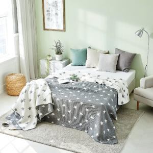 Triple Layer Modal Blanket in Grey & Star Discount Footlocker Pictures