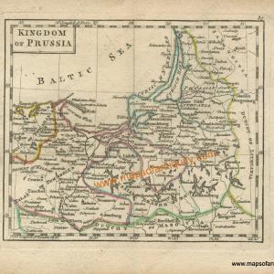 1761 - Kingdom of Prussia - Antique Map Order Cheap Online