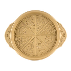 British Isles Ceramic Shortbread Pan Cheap Sale For Cheap