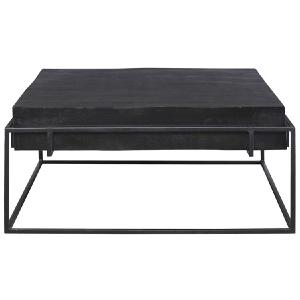 Telone Black Coffee Table With Paypal For Sale
