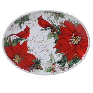 Winters Garden Oval Platter Discount Collections