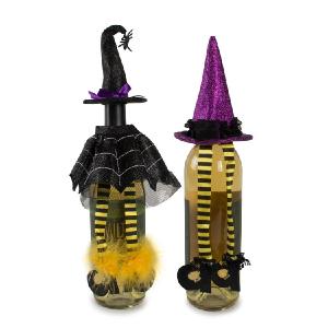 Witch Wine Bottle Outfits Set of 2 Wide Range Of Sale Online