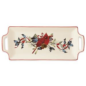 Winter Greetings Hors D'oeuvre Tray Free Shipping Order
