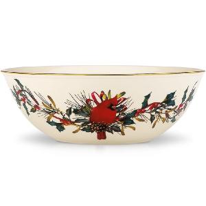 Winter Greetings Serving Bowl For Sale Cheap Pice