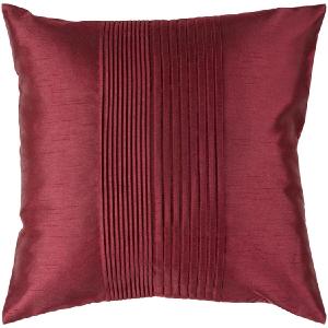 Solid Pleated 18" x 18" Pillow with Insert Very Cheap Pice
