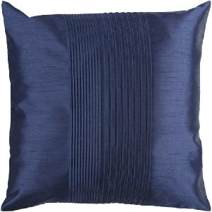 Solid Pleated 22" x 22" Pillow with Insert Buy Authentic Online