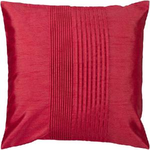 Solid Pleated 22" x 22" Pillow with Insert Outlet Marketable
