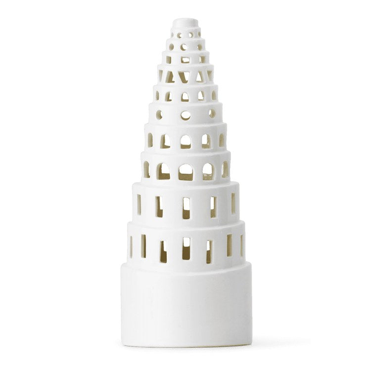 Urbania 8.9" High Tower Lighthouse - White Original Cheap Pice