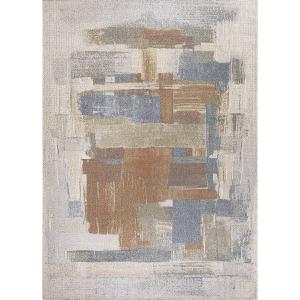 Weaver Abstract Watercolor Machine-Washable 4' x 6' Area Rug - Cream/Multi Cheap Pice Cost